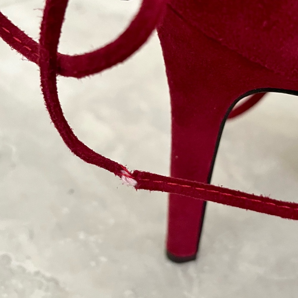 JESSICA SIMPSON SUEDE HEELS SIZE 7 - Picture 6 of 6
